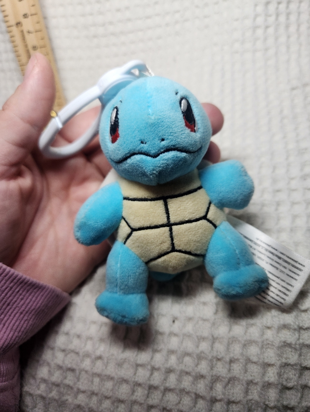 Jazwares Pokemon Squirtle Pokemon 3.5-in Clip-On Plush - Picture 6 of 6
